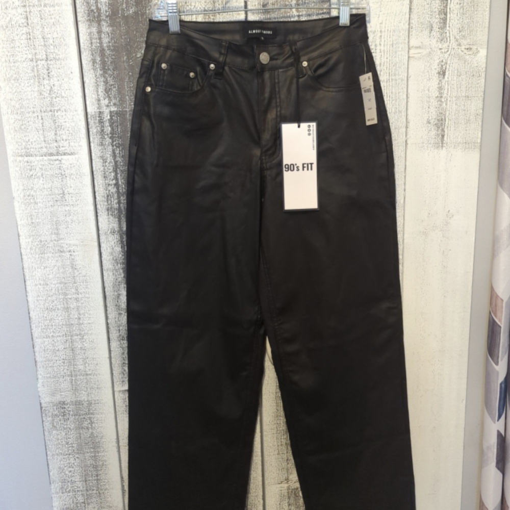 Almost Famous Pleather 90s Fit